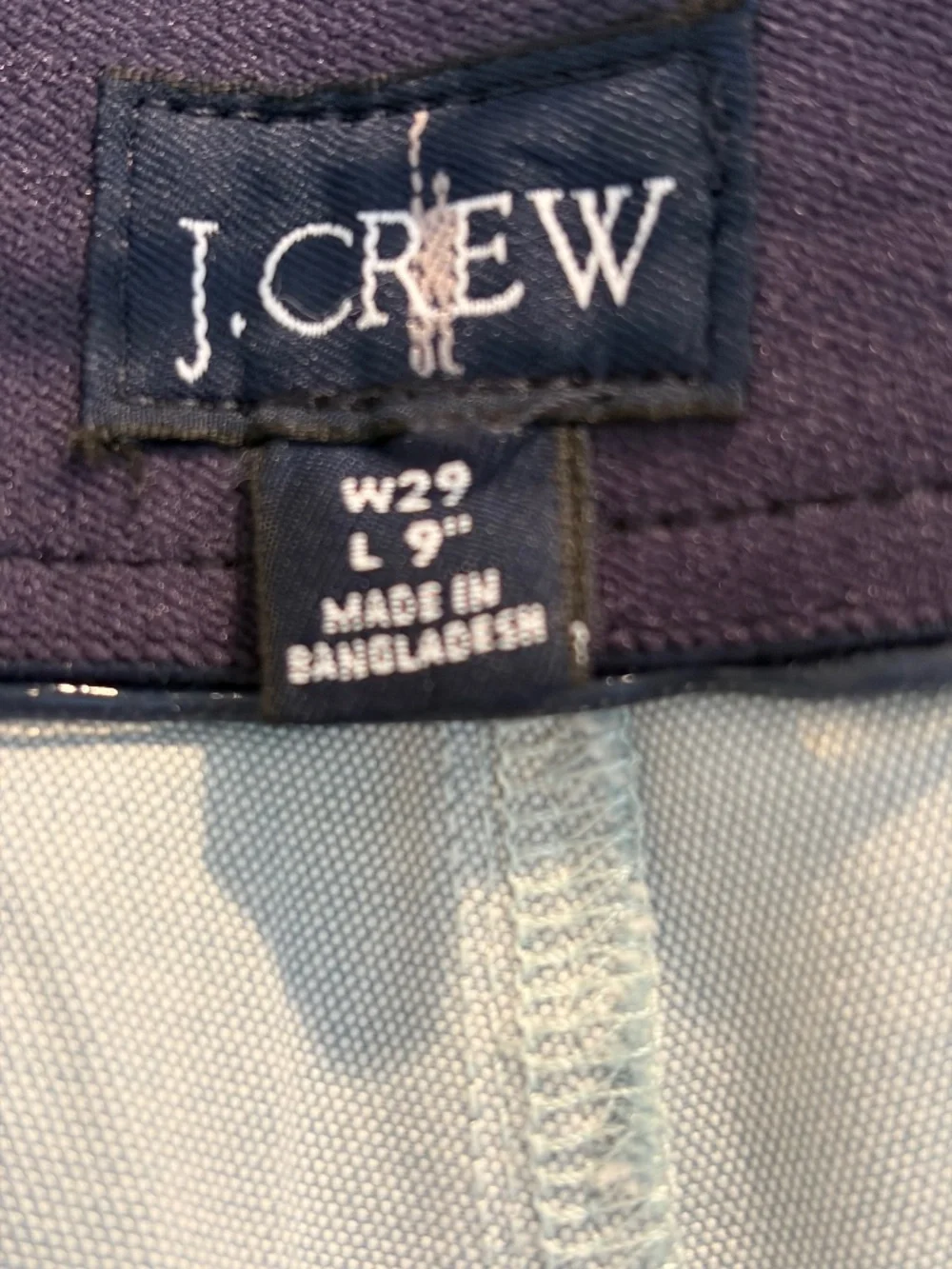 J. Crew light blue